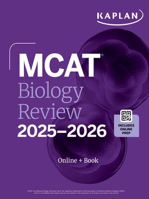 cover image of MCAT Biology Review 2025-2026
